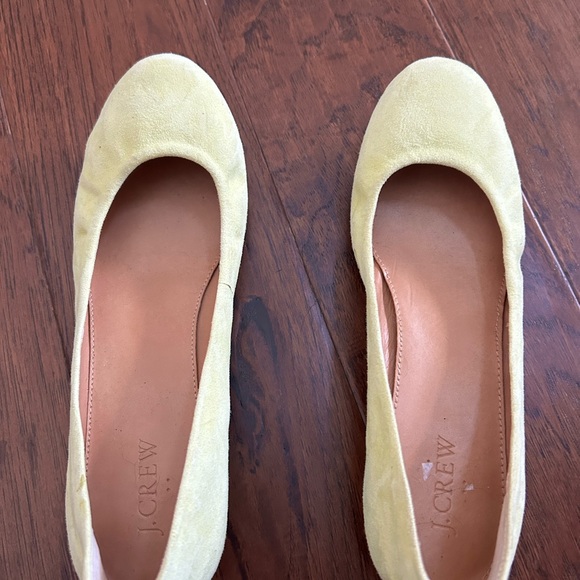 J crew Anya ballet flats - yellow- size 8 - Picture 7 of 8